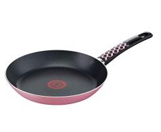 Tefal B39806 Pastel Colors Bratpfanne, antihaftversiegelt, inklusive Thermo-Spot, 28 cm, rosa