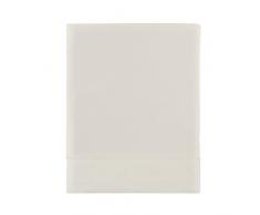 Essix Home Collection Spannbettlaken, Perkal-Baumwolle, Meringue, 270 x 300 cm