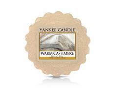 YANKEE CANDLE Warmer Kaschmir Duftwachs Törtchen, 22 g, Plastik, Beige, 5.6 x 5.6 x 1.5 cm