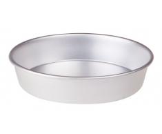 Pentole Agnelli – Konische Kuchenform aus Aluminium mit Rand (Höhe: 6 cm) 22 cm