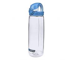 Nalgene Trink und Kunststoff flasche Everyday OTF, Transparent/blue, 0.65 Liter, 5565-2024