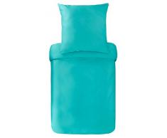 Bassetti Uni Bettwäsche, Baumwolle, Aloe, 155 x 220 cm