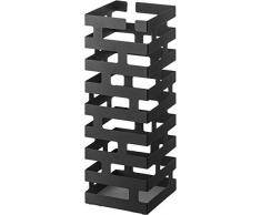 YAMAZAKII Schirmständer, Stahl, Schwarz, One Size