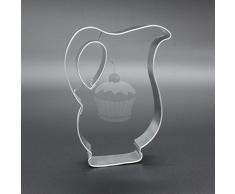 BLEX halusky Krug der Edelstahl Stahl Cookie Cutter, Weißblech, Silber, 18 x 5 x 9 cm