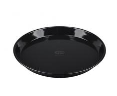 Dr. Oetker Pizza- & Kuchenblech Ø 28 cm, Backblech für saftigen Kuchen & knusprige Pizza, emaillierte Kuchenform, Menge: 1 Stück