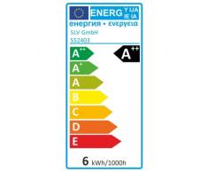 SLV FLEXSTRIP LED Strip, 24 V, Zink, 5 W, weiß, 1 m