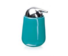 möve Colour Ceramic Seifenspender 8,5 x 14 cm aus Keramik, ocean