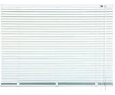 mydeco® 100 x 240 cm Aluminium Jalousie Weiß; inkl. Bedienstab, Deckenträger + Befestigungsmaterial Innenjalousie Sonnen- und Sichtschutz; fein regulierbar