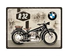 Nostalgic-Art 23232, BMW Motorcycle R32, Blechschild 30x40 cm, Metall, bunt, 30 x 40 x 0.2 cm