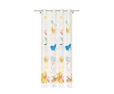 Disney Pu der Bär Ösenschal, Polyester, Beige, 140 x 245 cm