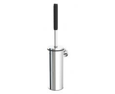 Tiger Boston Toilettenbürste mit extra langem Stiel, Edelstahl poliert