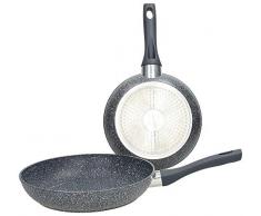 Tognana W579132AMBO Pfannen-Set, 24 + 28 cm, Aluminium bedruckt