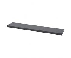 Duraline Wandregal, schwebend grau, 38Â x 118Â x 23,5Â cm