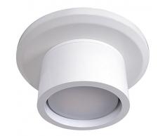 Beleuchtung CNC Airfusion für Deckenventilator von Lucci air, Weiß, inkl. LED-Leuchtmittel GX53, 11 W