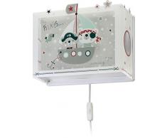 Dalber The kinder Wandlampe Piraten, Polypropylen, 60 W, bunt