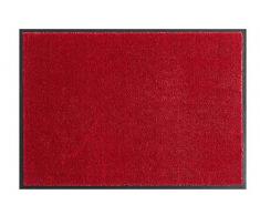 Hanse Home Waschbare Schmutzfangmatte Soft & Clean Bordeaux, 75x120 cm