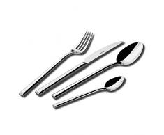 Paul Wirths VIVENDI 1700 Besteck-Set für 6 Personen, rostfrei, poliert & spülmaschinenfest, Essbesteck mit Aufbewahrungs-Box, Edelstahl, Silber, 24-teilig, Einheiten