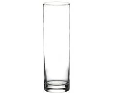 Pasabahce 43767 Flora Vase Glas, zylindrisch, 26.5 cm