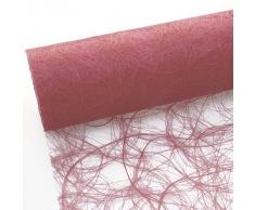 Deko AS GmbH Sizoweb Tischband Altrosa 20 cm Rolle 25 Meter 64 044-R 200