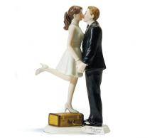 Unbekannt Weddingstar Dekofigur A Kiss and Youre Off