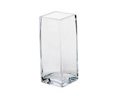 Sandra Rich Vase, Glas, transparent, 20 x 10 x 10 cm