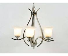 Edler 5-flammiger Kronleuchter MaÃe ca. Durchmesser 65 cm, Silber