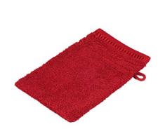 Gözze Waschhandschuh 4er-Set, 100% Baumwolle, 17 x 24 cm, Berlin, Bordeaux, 101-4086-A1