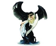 Nemesis Now Figur Engel und der Reaper James Ryman, Kunstharz, 34 cm, Schwarz, Einheitsgröße