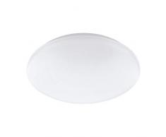 EGLO connect LED Deckenleuchte Giron-C, Smart Home Deckenlampe, Wandlampe aus Stahl, Kunststoff, Farbe: weiß, Ø: 30 cm, dimmbar, weißtöne und Farben einstellbar