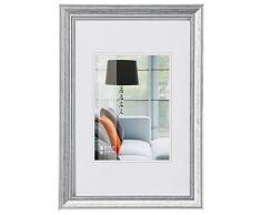walther design JA050S Bilderrahmen Lounge, 40 x 50 cm, silber