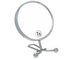 Fantasia Taschenspiegel, Silber, Länge: 29cm, Ø 15cm