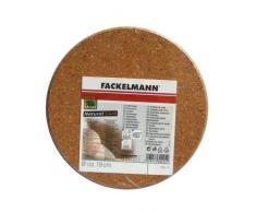 Fackelmann Untersetzer rund, Topfunterlage aus Naturkork, wasserabweisender Pfannenuntersetzer (Farbe: Braun), Menge: 1 Stück