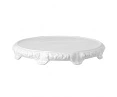 Rosenthal 10430-800001-12845 Maria Tortenplatte mit Fuß 31 cm, weiß