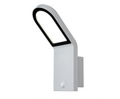 Osram LED Wand- und Deckenleuchte, Leuchte für Außenanwendungen, integrierter Bewegungssensor, Tag-Nacht-Sensor, Warmweiß, 168,0 mm x 100,0 mm x 273,0 mm, Endura Style Wall