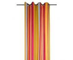 Lovely Casa R61106005 Ventura Vorhang Baumwolle Mehrfarbig 135Â x 240Â cm