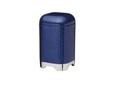 Kitchen Craft LOVCANBLU Frischhaltedose mit geometrischem Sechseck-Muster, Midnight Navy (Marineblau)