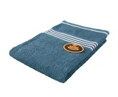 Gözze Duschtuch, 100% Baumwolle, 70 x 140 cm, Rio, Vollfarbig Petrol, 140-54-5