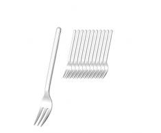 Esmeyer Kuchengabeln Bettina aus Edelstahl 18/10 poliert 12 Stück