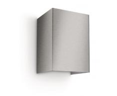 Philips myLiving Wandleuchte, 3 W, Hopsack, matt verchromt, 333111716