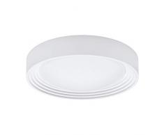 EGLO ONTANEDA 1 Wand- / Deckenleuchte, Kunststoff, 11 W, weiss