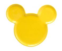 Joy Toy 62133 MICKEY MOUSE OHREN KERAMIK TELLER GELB