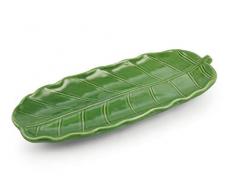 Villa d‘Este Home Tivoli Tablett aus Dolomit, Grün, Einheitsgröße