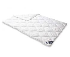 Badenia Bettcomfort Irisette Edition Steppbett Duo Winterdecke, 155 x 220 cm, weiß