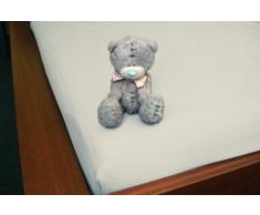 Irisette 0003-85 Premium-Stretch Spannbetttuch Royal Zwirn-Jersey 150 x 200 cm, ecru