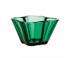 Iittala Aalto Schale, Glas, Smaragd, 7.5 x 7.5 x 7.5 cm