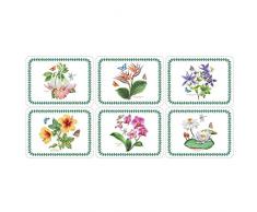 Pimpernel Platzsets, 30,5 cm x 23 cm, mittlere Größe, Motiv: Exotischer Botanischer Garten, Mehrfarbig, 6 Stück