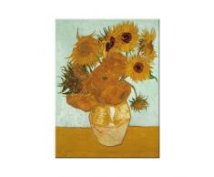 Nostalgic-Art 14130 Home & Country - Sonnenblumen, Magnet 8x6 cm