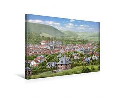 Premium Textil-Leinwand 45 x 30 cm Quer-Format Meiningen um 1899 | Wandbild, HD-Bild auf Keilrahmen, Fertigbild auf hochwertigem Vlies, Leinwanddruck von AndrÃ© Tetsch