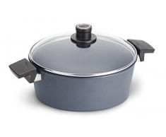 Woll 3126DPS Diamond Lite GussbrÃ¤ter mit Glasdeckel, 6 L, 31 x 26 cm, 11 cm hoch