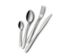 Tafelbesteck aus Edelstahl 18/10, für 6 Personen, 24-teilig